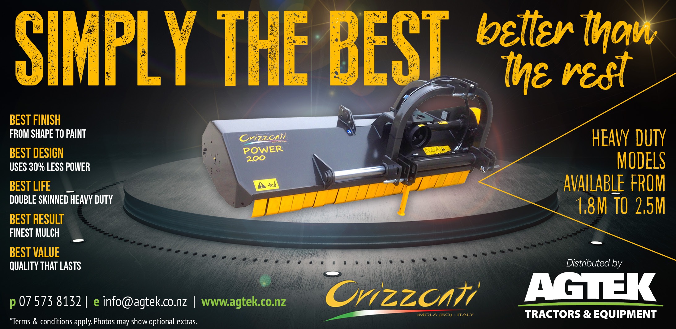 Simply the best Mulcher - getting to know the Orizzonti Power Mulcher